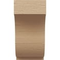 thumbnail image 2 of 6"W x 6"D x 12"H Wide Van Buren Rough Cedar Woodgrain TimberThane Corbel, Primed Tan, 2 of 6
