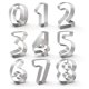 thumbnail image 1 of 9 pcs Numeral Cookie Cutters Mold Set Stainless Steel Biscuits Fondant Decorating, 1 of 4