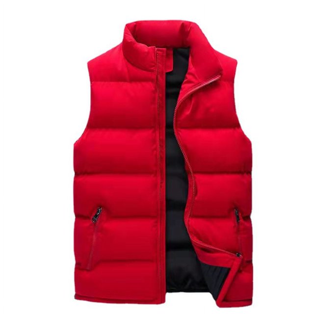 Chaleco casual de talla europea para hombre, chaleco de algodón cálido para otoño e invierno para hombre, suministro y comercialización de fábrica de Amazon FBA