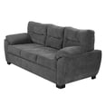 thumbnail image 2 of Sofa DICASA Monza 3 Plazas Gris Oscuro para Salas, 2 of 7