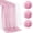 Pink A, variant on JTWEB 1PC Blackout Curtains Grommets Princess Star Hollowed Window Curtains for Girls Kids Room Living Room, Bedroom, Window Decor Light Blocking Voile Pink 39“*78‘’