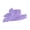 Purple, variant on Women Sun Hat Wide Brim Organza Bow Breathable Summer Travel Beach Cap UV Protection