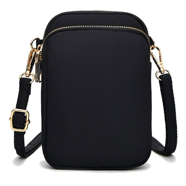 Bolso bandolera para móvil de mujer, monedero vertical