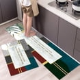 thumbnail image 3 of Alfombra de cocina antideslizante moderna para el hogar, alfombra suave de dibujos animados simple a la moda, alfombra de baño de tira larga, felpudo de entrada lavable y duradero, 3 of 5