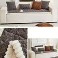 thumbnail image 5 of Ohmyroo Plush Sofa Cushion Thickened Tafetta Fabric 71x28 Inches Winter Home Decor, 5 of 6