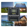 thumbnail image 2 of PWM 100A 12V 24V 36V 48V AUTO Solar Panel Charge Controller Solar PV Battery Charger with LCD MPPT, 2 of 5