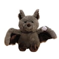 thumbnail image 1 of Peluche de murciélago suave de elfo oscuro para niñas y niños, regalo de cumpleaños para la hora de dormir. marrón, 1 of 9