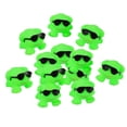 thumbnail image 2 of 12x ranas chirriantes juguetes de ño para bebé ñera juguete flotante decoración novedad juguete decorativo para niños pequeños juguete de ducha, 2 of 10