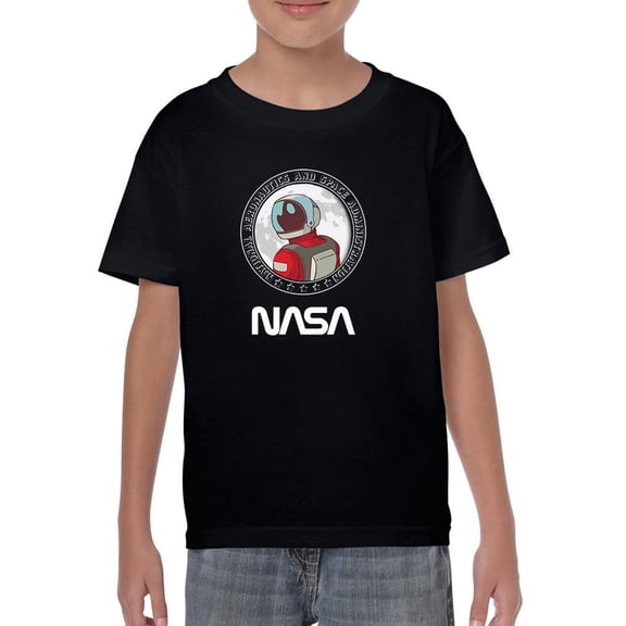 NASA Nasa Astronaut Badge T-Shirt Juniors -NASA Designs, Large