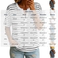 thumbnail image 7 of Aezemi Women Striped Button Shirts Pullover Loose Fit Short Sleeve Summer Daily Home Fashion Tees Baggy Outdoor Work Walking All Match Soft Casual Tops S, 7 of 7