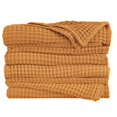thumbnail image 3 of Collections Etc All Seasons Waffle Weave Cotton Blanket, 3 of 5