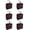 Maroon, variant on Tote Bags for Everyday Use - Sturdy Reusable Tote Bags - by Mato and Hash - Black CA2950
