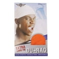 thumbnail image 2 of Wrinkle Free Extra Long Du-Rag - Orange, 2 of 2