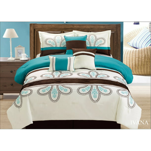 Embroidery Comforter Set Queen Size, Duvet Covers And Comforter Sets