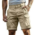 thumbnail image 2 of Cargo Shorts Men's Summer Casual Shorts Short Pants for Golf, Athletics, Running, Fishing, and Hiking, 2 of 5