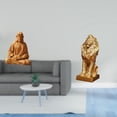 thumbnail image 2 of Estatua del Corazón de Jesús,Estatua del Sagrado Corazón de Jesús para decoración del hogar,Figura católica de Jesús,Figura de león,Estante con estatua de león para, 2 of 8