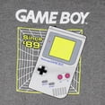 thumbnail image 3 of Game Boy Men's Retro 1989 Video Game Console Graphic T-Shirt New, 3 of 4