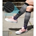 thumbnail image 3 of 8 Pairs Medical Sport Copper Compression Socks With Anti-slip Silicone for Women & Men Circulation 15-20 mmhg is Best Support for Athletic Running Cycling, Nursing, Travel, 3 of 7