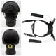 thumbnail image 5 of colgante para casco transpirable, correa para la barbilla del casco, con tornillos, accesorios ajustables para casco deportivo de caza al aire , negro, 5 of 8