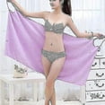 thumbnail image 3 of Serviette Enveloppante d'Hiver pour Femme, Serviette de Bain, 3 of 3