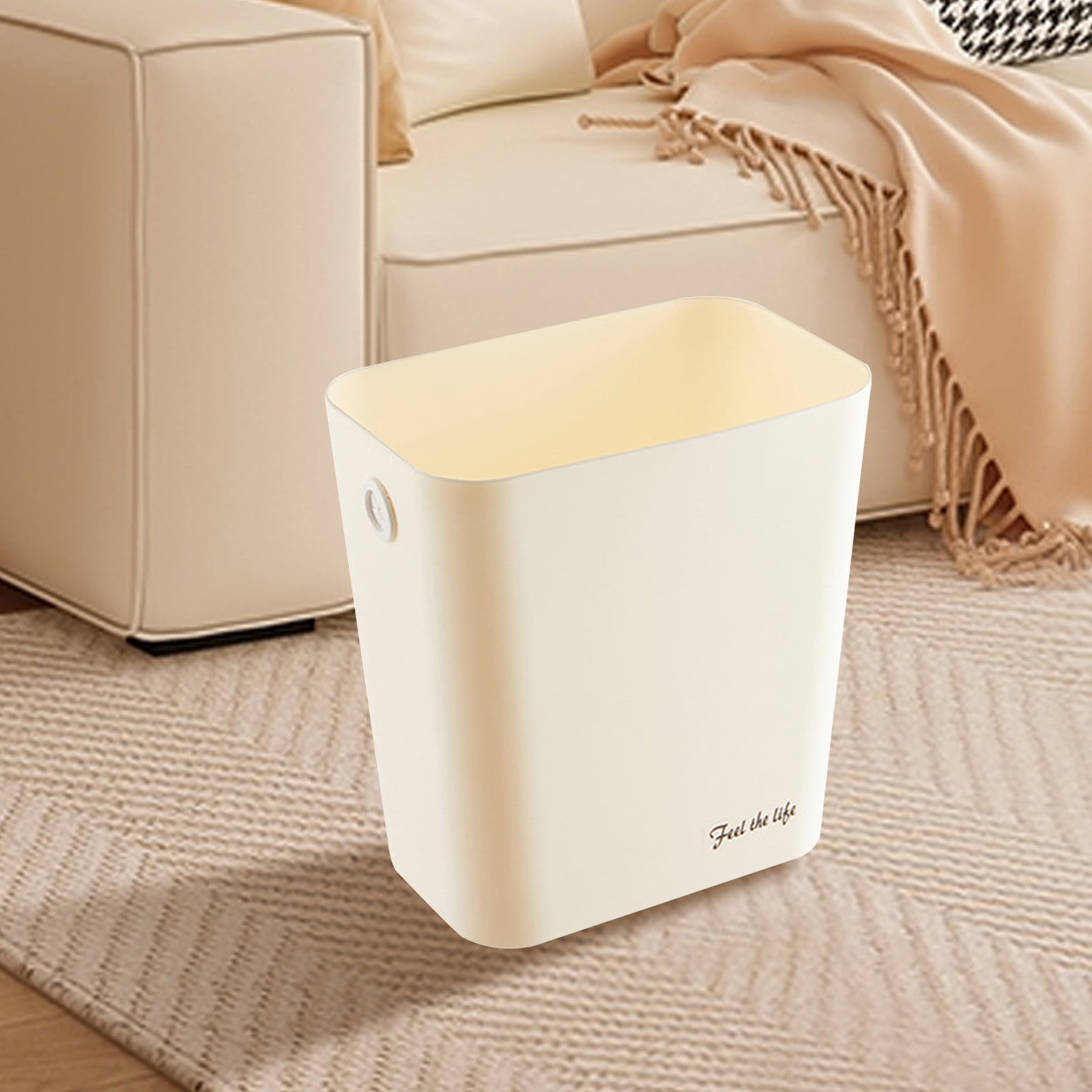 Poubelle De Cuisine, Poubelles Ménagères Cuisine Salon Salle De Bain Bureau Type Presse Avec Couvercle Seau Deux-en-un Avec Paniers à Journaux Grande, Poubelles Pour Cuisine, Voiture Poubelle