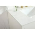 thumbnail image 4 of 30 inch single bathroom vanity in white, 4 of 8