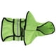 thumbnail image 4 of Chubasquero para perros Poliéster Chaqueta con capa de lluvia para mascotas Raya reflectante Impermeable Transpirable Verde brillante L, 4 of 5