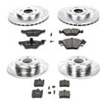 thumbnail image 3 of PowerStop Front and Rear Z23 Evolution Sport Carbon-Fiber Ceramic Brake Pad and Drilled & Slotted Rotor Kit Fits: MERCEDES-BENZ Select Models K2790, 3 of 10