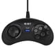 thumbnail image 3 of sweethay Joypad Console 9 Pin 16 Bit Black Key Sensible Gamepad Mini Video Controlador ligero Tocar regalo de cumpleaños Videojuegos y accesorios, 3 of 6
