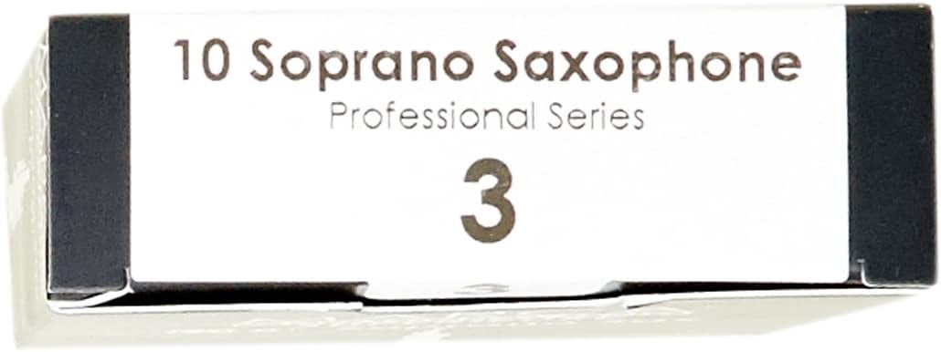 Marca Superieure Soprano Saxophone Reeds 3, Box Of 10