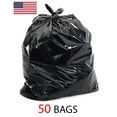 thumbnail image 2 of 42 Gallon 1.5 mil|  Strong Trash Bags -  MADE IN USA, Low Density, 37 X 43 42gal 1.5mil (50 Bags), 2 of 3