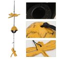 thumbnail image 3 of 1 pieza de libélula de estilo japonés, colgante de campana de viento de hierro fundido, artesanía de metal., 3 of 5
