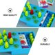 thumbnail image 4 of 1 set Niños jugando a los checkers juego de inteligencia de pensamiento lógico para el pequeño bebé, 4 of 6