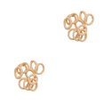 thumbnail image 3 of Qarigey 20 piezas de anillos para el cabello de alta elasticidad, elásticos, coloridos, de alta densidad, decorativos, sin enganches, Camarones Rosados 2Conjunto, 3 of 6