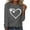 Gray, variant on Army Green Winter Tops for Women 2024 Trendy Casual Round Neck Long Sleeve Polyester Graphic Print Womens Top, M