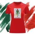 thumbnail image 3 of Playera Blusa Loteria La Dama Fiestas Patrias Mexico Septiembre Independencia Color Rojo Talla Chica Marca Emil SaEs, 3 of 4