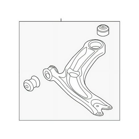 Genuine OE Volkswagen Control Arm - 3Q0-407-152-AA