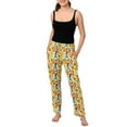 thumbnail image 4 of Women's Disney Winnie The Pooh Pajama Pants Loungewear Yellow Eeyore Piglet Owl, 4 of 8