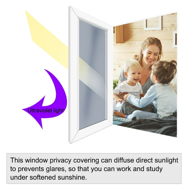 Miroir film adhésif anti-chaleur à 86% pour extérieurs