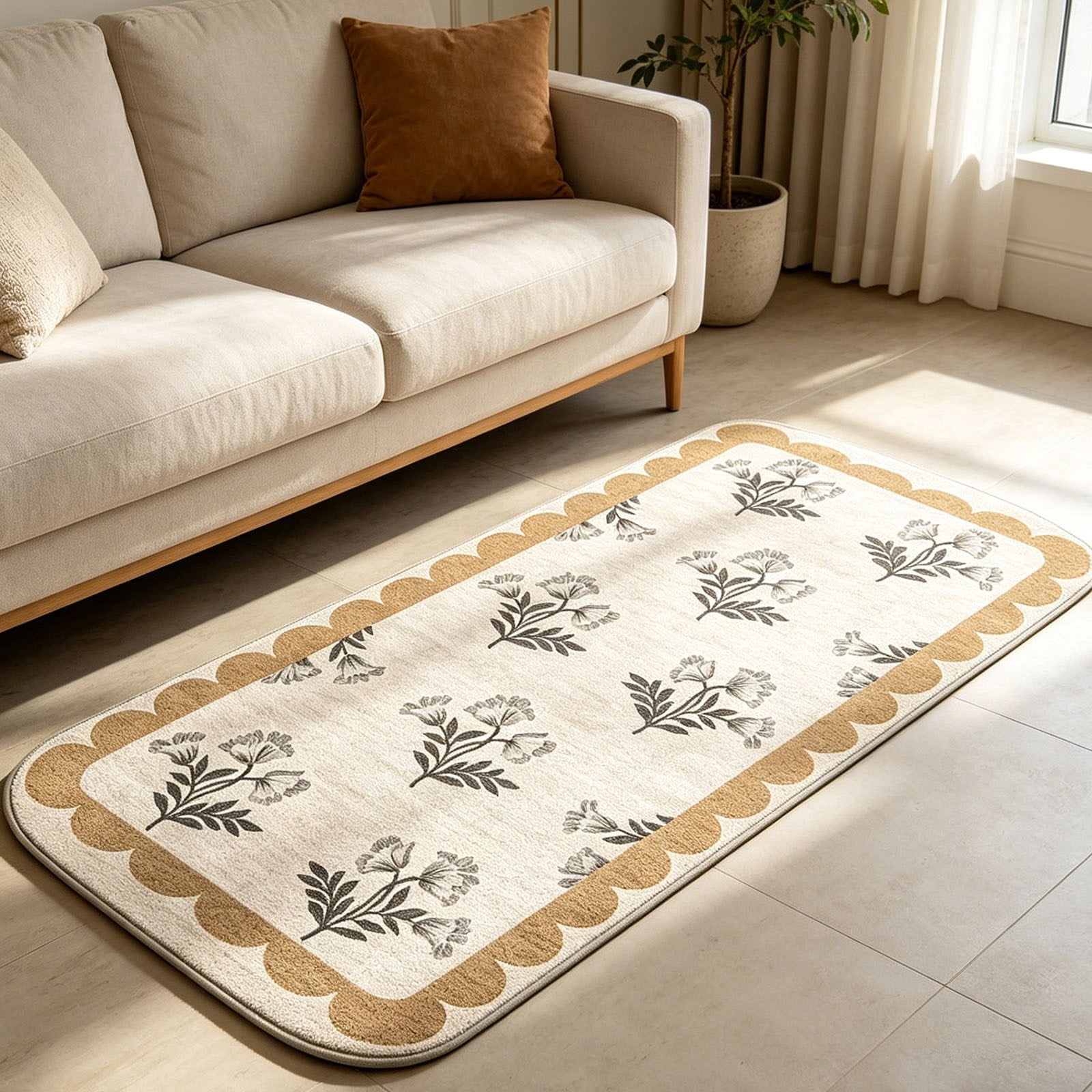 Soft Area Rug For Living Room Bedroom Floor Carpet With Modern Design