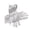 White, variant on Fgnfyis Elegant Satin Opera Length Evening Wedding Gloves for Women Delicate Wrist Length Formal Affair Occasion White
