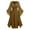 Brown, variant on Medieval Bell Sleeve Dress for Women, Renaissance Fairy Cosplay Costume, Gothic Witch Vintage Maxi Gown