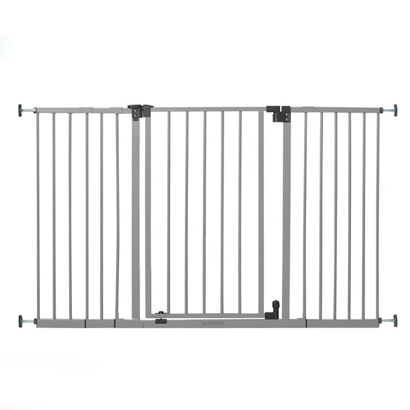Summer by Ingenuity Central Station Safety Pet and Baby Gate, 28.5 - 52" Wide, 30" Tall - Gray
