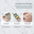 thumbnail image 2 of Mesh Soap Dish Bathroom and Shower Soap Holder Plastic Double-Layer Drain Soap Box for Bathroom Counter,Kitchen,Toilet,Soap(3pc), 2 of 6