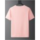 thumbnail image 2 of Camiseta informal de verano para niño con estampado de letras divertidas - Algodón suave, cuello redondo, manga corta - Perfecta para jugar al aire libre, 2 of 5