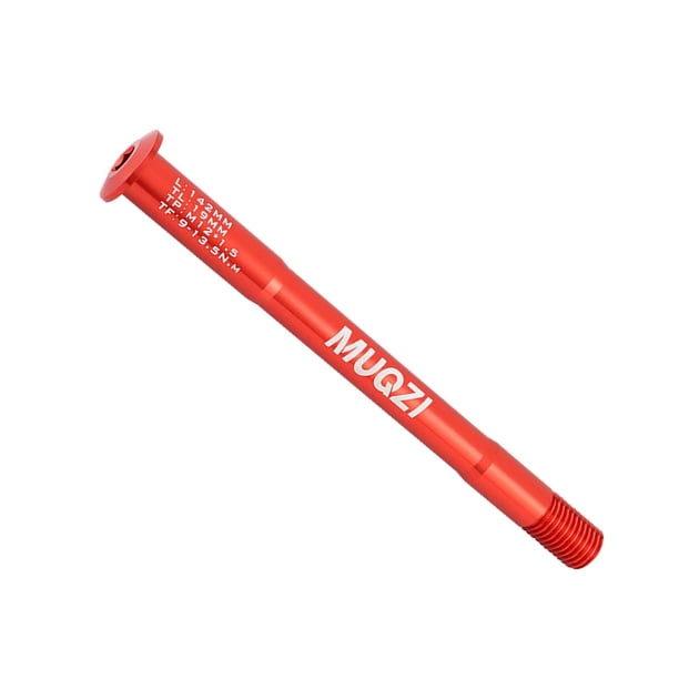Eje de horquilla delantera de bicicleta Brocheta de eje de horquilla de bicicleta Ligero Duradero Liberación rápida 142 mm