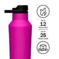 thumbnail image 2 of Botella térmica Thermos Corkcicle Classic Sport, 591 ml, color cereza, 2 of 5