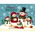 thumbnail image 6 of Boxed Card-Happy Holidays Snowmen (Pk 18), 6 of 6