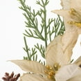 thumbnail image 4 of Nestingho 2Ud Ramas De Poinsettia Sintéticas Para Ambientar Espacios Con Toque Y Natural, 4 of 6