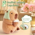 thumbnail image 3 of Cojín de peluche con forma de capibara Actrick Cute, 30 cm, 3 of 7